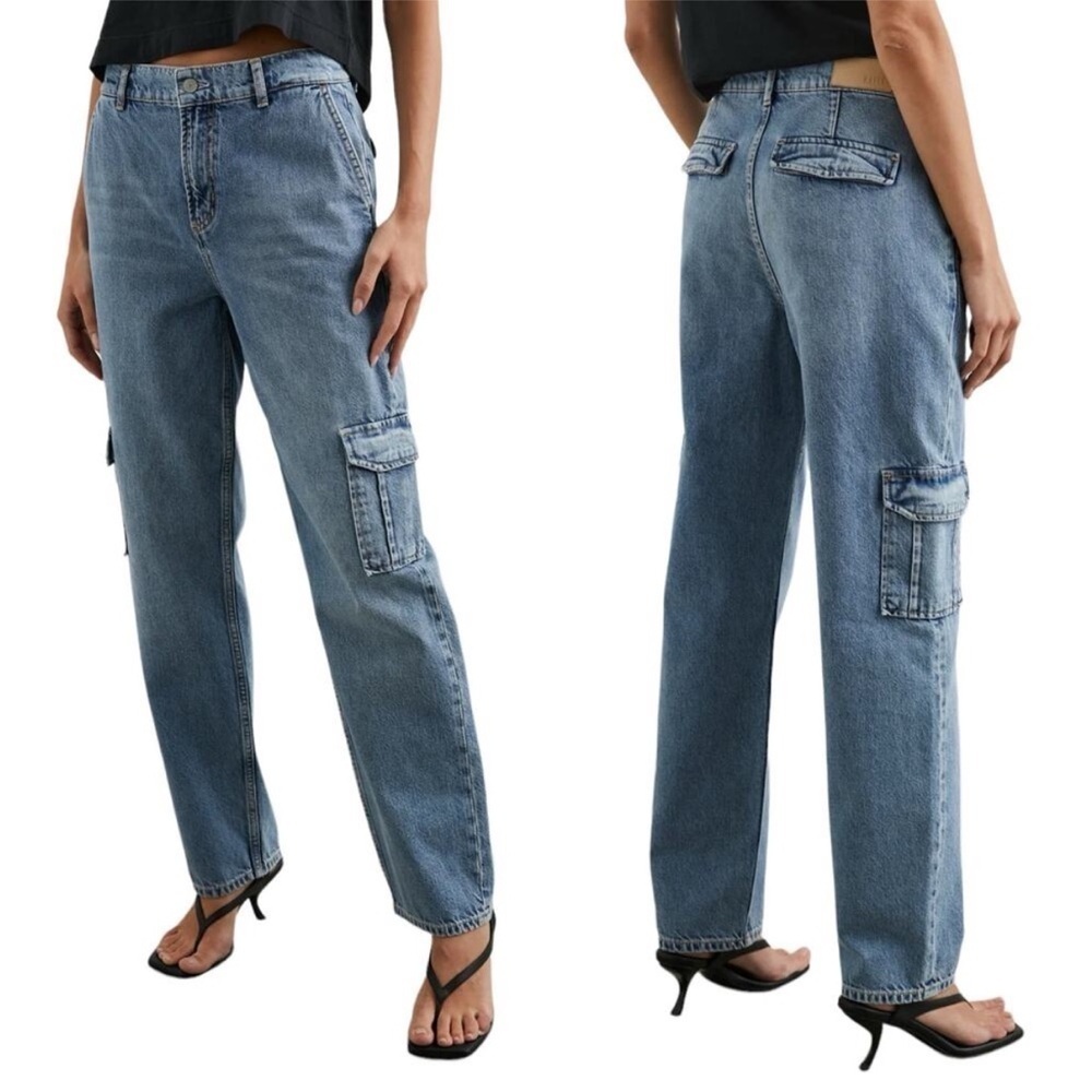 Rails Speedway Cargo Pant Relaxed Boyfriend Jeans Current Size 29 J3